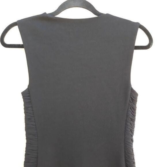 Bailey 44 Thrill Ride Dress Bodycon Halter Mesh Gathered Ruched Crisscross Sz S - Picture 10 of 15